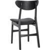 Lucca Retro Cushion Chair, Black - Accent Seating - 7