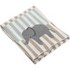 Harlo Baby Throw Blanket, Beige - Blankets - 1 - thumbnail