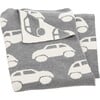 Herbie Baby Throw Blanket, Grey - Blankets - 1 - thumbnail