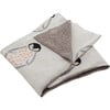 Ozzie Baby Throw Blanket, Grey - Blankets - 1 - thumbnail