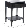 Haines 1-Drawer Accent Table, Black - Accent Tables - 6