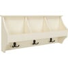 Darcey Hanging Storage Wall Rack, White - Wall Décor - 3