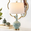 Bowie Ceramic Table Lamp, Blue - Lighting - 2