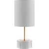 Kamilah Glass Table Lamp, Gold/Marble - Lighting - 1 - thumbnail