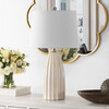 Kayden Ceramic Table Lamp, Cream - Lighting - 3