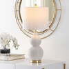 Emery Mosaic Table Lamp, Ivory - Lighting - 2