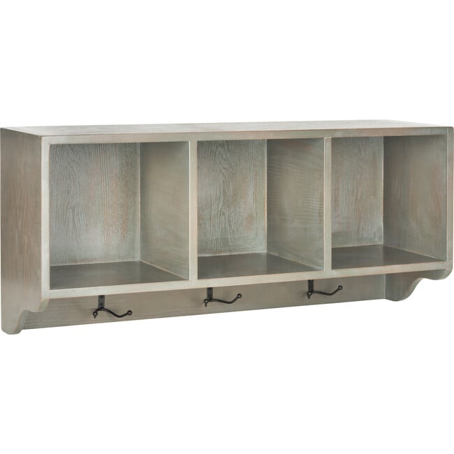 Alice Storage Wall Shelf, Ash Grey - Wall Décor - 3