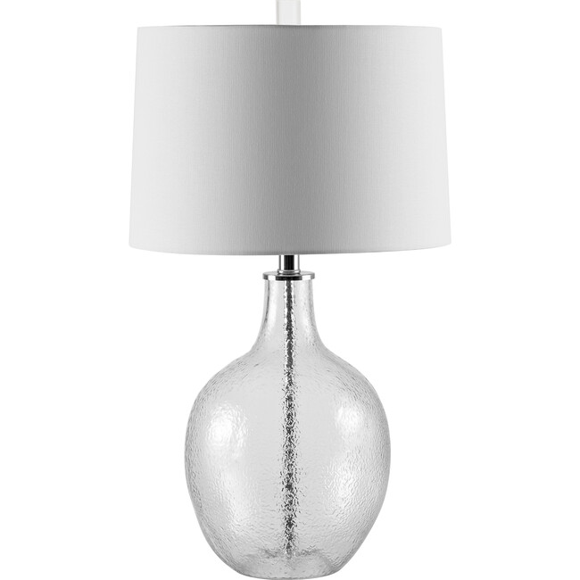Nadine Glass Table Lamp, Clear