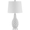 Harlem Ceramic Table Lamp, White - Lighting - 1 - thumbnail