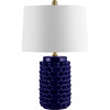 Weldon Ceramic Table Lamp, Navy - Lighting - 1 - thumbnail