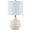 Memphis Ceramic Table Lamp, Ivory - Lighting - 1 - thumbnail