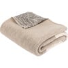 Dandy Lion Baby Throw Blanket, Grey - Blankets - 3