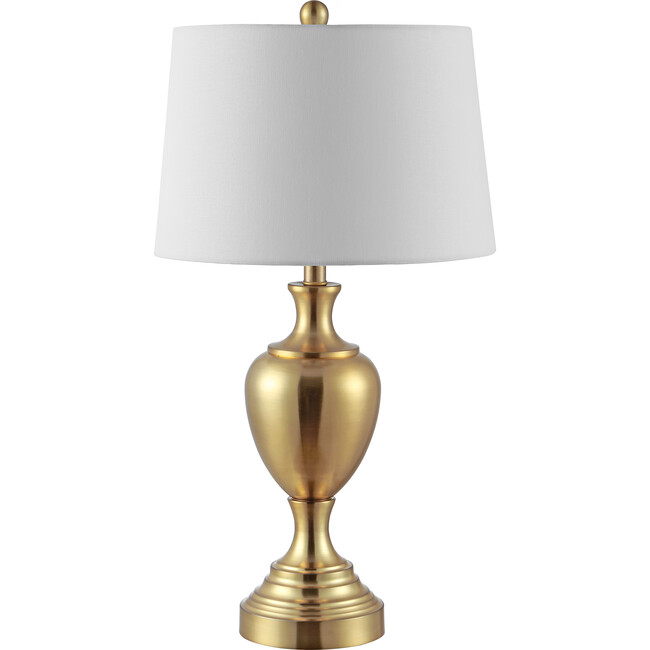 Poppy Iron Table Lamp, Brass
