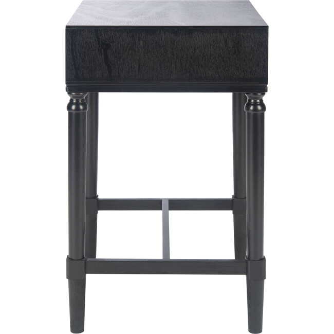 Mabel 1-Drawer Accent Table, Black - Accent Tables - 4