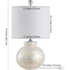 Ivy Resin Table Lamp, Cream - Lighting - 5