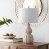Wade Ceramic Table Lamp, Ivory - Lighting - 3
