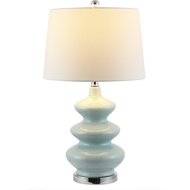 Brielle Mosaic Table Lamp, Sea Foam - Lighting - 4