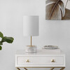 Kamilah Glass Table Lamp, Gold/Marble - Lighting - 3