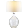 Nadine Glass Table Lamp, Clear - Lighting - 4