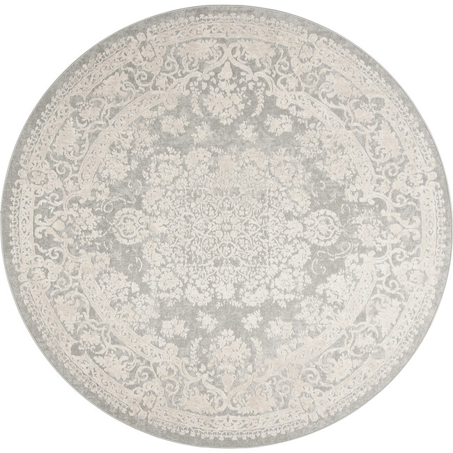 Reflection Clementine Rug, Light Grey - Rugs - 2