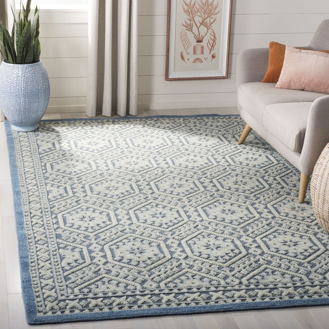 Paseo Lucy Rug, Navy, Blue - Rugs - 3