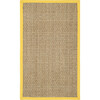 Natural Fiber Ruby Rug, Beige/Yellow - Rugs - 1 - thumbnail