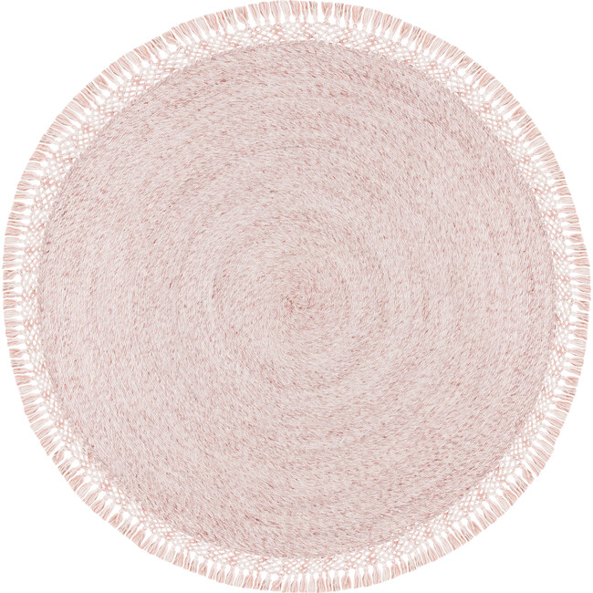 Sahara Taylor Round Rug, Pink - Rugs - 2