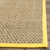 Natural Fiber Ruby Rug, Beige/Yellow - Rugs - 2