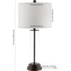 Cassian Metal Table Lamp, Clear - Lighting - 5