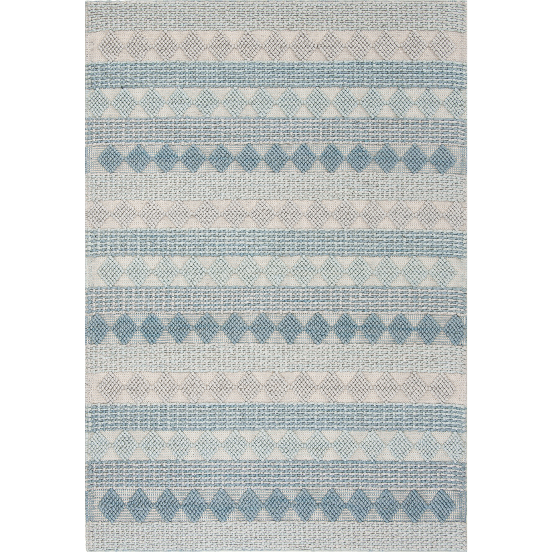 Natura Luna Rug, Blue - Rugs - 1