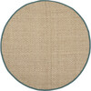 Natural Fiber Ruby Rug, Beige/Light Blue - Rugs - 2