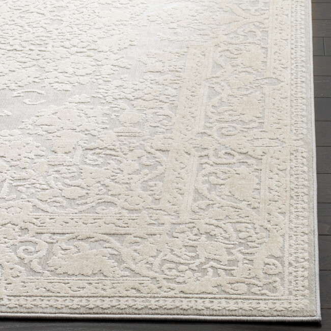 Reflection Clementine Rug, Light Grey - Rugs - 5