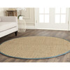 Natural Fiber Ruby Rug, Beige/Light Blue - Rugs - 4