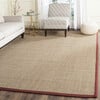 Natural Fiber Ruby Rug, Beige/Red - Rugs - 4