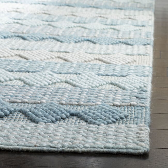 Natura Luna Rug, Blue - Rugs - 3