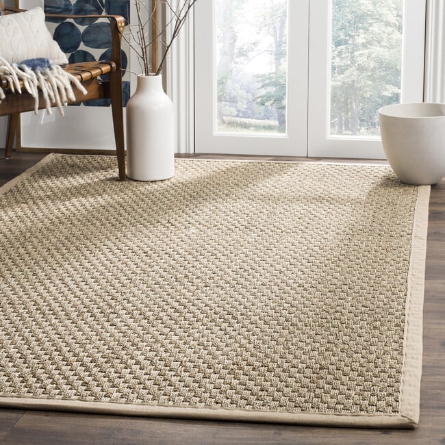 Natural Fiber Ruby Rug, Beige - Rugs - 3