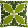 Paradise Indoor/Outdoor Pillow, Green - Decorative Pillows - 1 - thumbnail