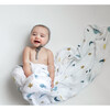 Moon and Stars Bamboo Swaddle - Swaddles - 2