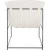 Portland Pillow Top Accent Chair, Ivory - Accent Seating - 5