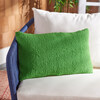 Set of 2 Soleil Solid Indoor/Outdoor Pillow, Sunshine Green - Decorative Pillows - 2