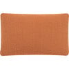 Set of 2 Soleil Solid Indoor/Outdoor Pillow, Orange - Decorative Pillows - 5