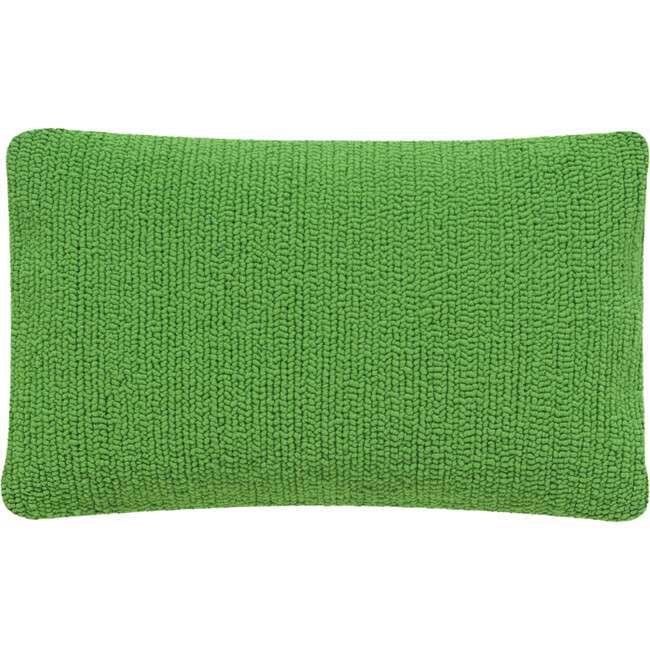 Set of 2 Soleil Solid Indoor/Outdoor Pillow, Sunshine Green - Decorative Pillows - 3