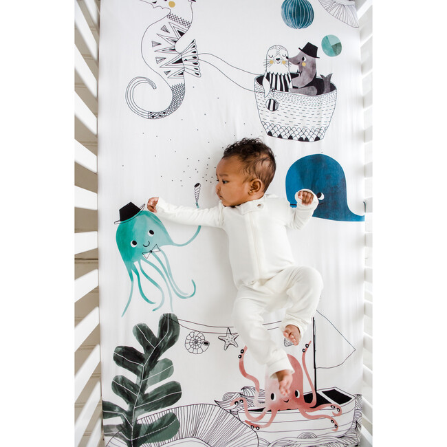 Underwater Love Standard Crib Sheet - Crib Sheets - 4