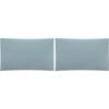 Set of 2 Soleil Solid Indoor/Outdoor Pillow, Baby Blue - Decorative Pillows - 4