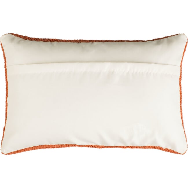 Set of 2 Soleil Solid Indoor/Outdoor Pillow, Orange - Decorative Pillows - 7