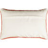 Set of 2 Soleil Solid Indoor/Outdoor Pillow, Orange - Decorative Pillows - 7