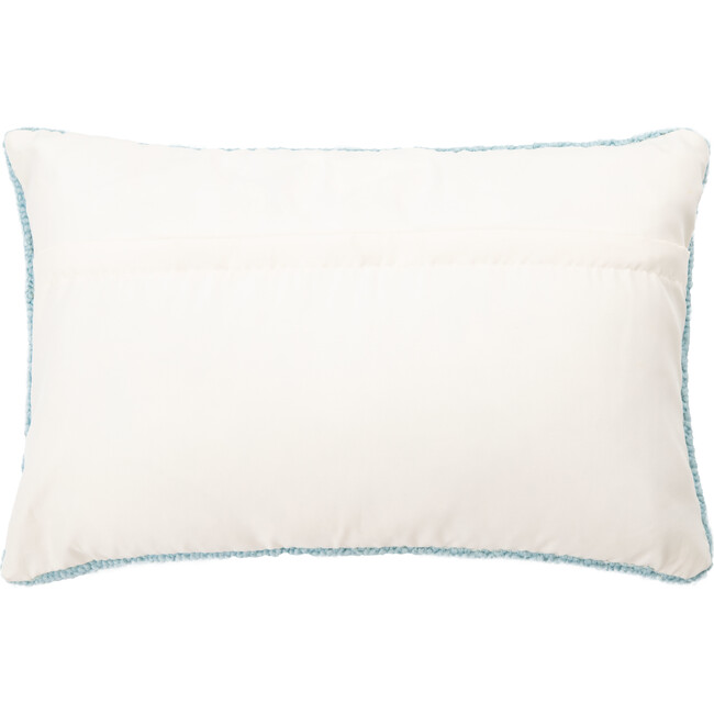 Set of 2 Soleil Solid Indoor/Outdoor Pillow, Baby Blue - Decorative Pillows - 5