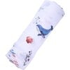 Organic Cotton Muslin Swaddle, Under The Sea - Swaddles - 1 - thumbnail