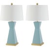 Set of 2 Onder Table Lamps, Baby Blue - Lighting - 1 - thumbnail