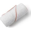 Bamboo Pom Pom Swaddle, Peach - Swaddles - 1 - thumbnail